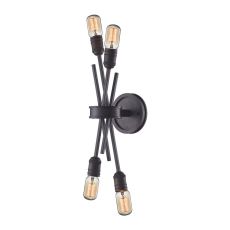 Xenia 4 Light Wall Sconce In Oil Rubbed Bronze