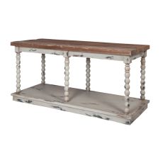 Reclaimed Wood Workstation, Gray