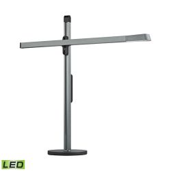 Bilico 1 Light Led Table Lamp In Anodized Blue-Grey