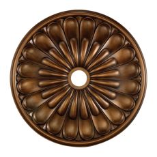 Melon Reed 32-Inch Medallion In Antique Bronze