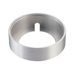 Maggie Surface Mount Collar In Brushed Aluminum
