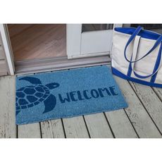 Turtle Handwoven Coconut Fiber Doormat