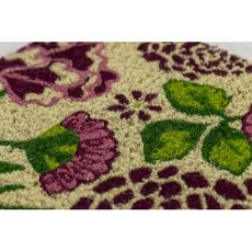 Summer Garden Handwoven Coconut Fiber Doormat