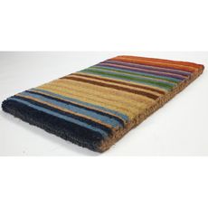 Rainbow Extra - Thick Handwoven Coconut Fiber Doormat