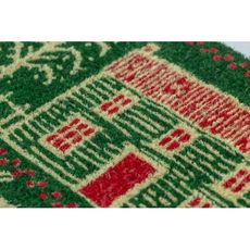 WILLIAMSBURG Home for the Holidays Handwoven Coconut Fiber Doormat