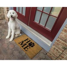 Pet Home Coir Doormat with Backing
