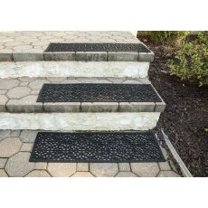 Hexagons Case Pack Of 3 Recycled Rubber Doormat