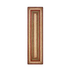 Homespice Decor 8" x 28" Stair Tread Rect. Gingerbread Jute Braided Accessories