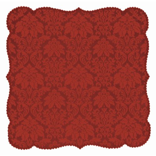 Heritage Damask 42X42 Table Topper
