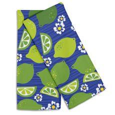 Limes & Daisies Hand Towel (Set Of 2)