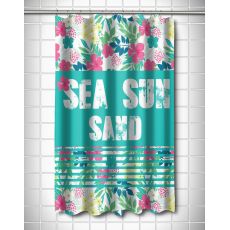 Sea Sun Sand Shower Curtain