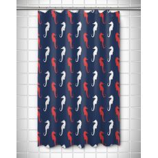 Captains Key - Seahorse Shower Curtain