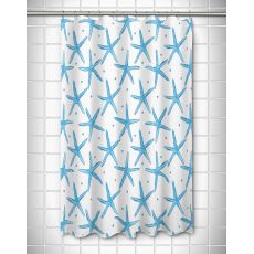Pencil Starfish Shower Curtain