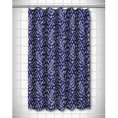 Hipster Navy Shower Curtain