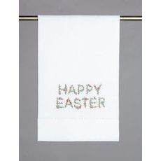 Happy Easter Floral Guest Towel Set of 6