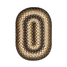 Homespice Decor 13" x 19" Placemat Oval Kilimanjaro Jute Braided Accessories