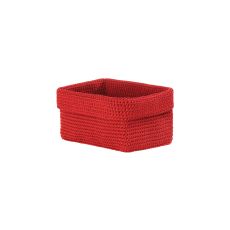 Mode Crochet 8X5X6 Rectangle Basket