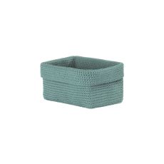Mode Crochet 8X5X6 Rectangle Basket