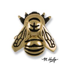 Bumblebee Door Knocker, Brass (Premium)