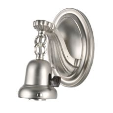 7" H 1 Lt Brushed Nickel Wall Sconce
