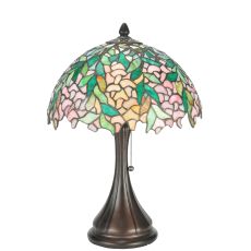 17.5" H Tiffany Laburnum Accent Lamp