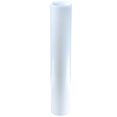 3" W X 17" H Cylinder White Shade