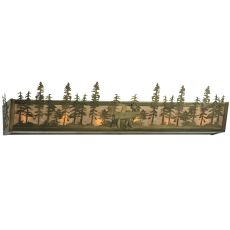 36" L Moose At Dusk Vanity Light