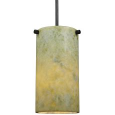 3.4" W Cilindro Jadestone Mini Pendant