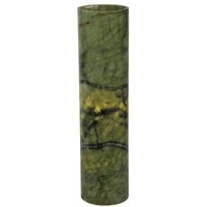 4" W X 15.75" H Cylinder Jadestone Green Flat Top Candle Cover