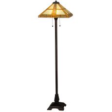62" H Prairie Straw Floor Lamp
