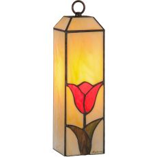 4" Sq Iris Shade