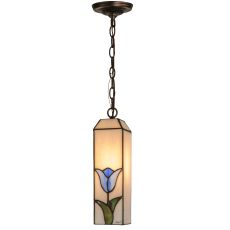 4" Sq Tulip Mini Pendant