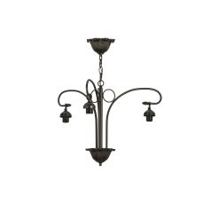 25" W 3 Arm Custom Chandelier Hardware