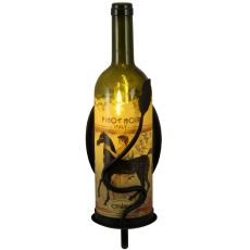 4.5" W Tuscan Vineyard Personalized Wine Bottle Wall Sconce