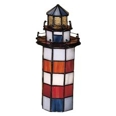 10" H The Lighthouse On Hilton Head Accent Lamp