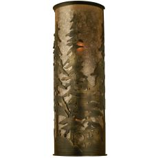 12" W Tall Pines Wall Sconce