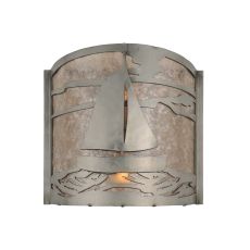 12" W Sailboat Wall Sconce