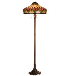 63.5" Colonial Tulip Floor Lamp