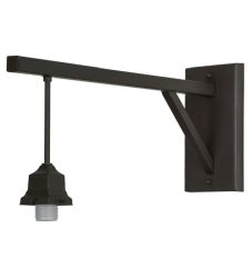 5"W X 12"H X 24"D Oil Rubbed Bronze 1 Lt Wall Sconce Hardware