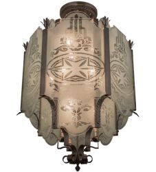36"W Chartres Pendant