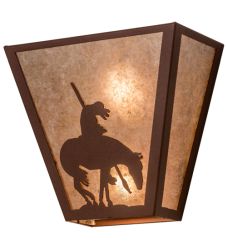 13"W Trail'S End Wall Sconce