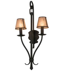 20"W Nehring 2 Lt Wall Sconce