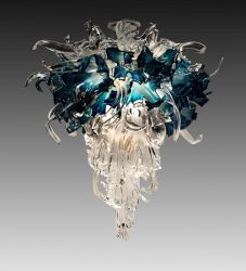 32"W Aquas Pendant