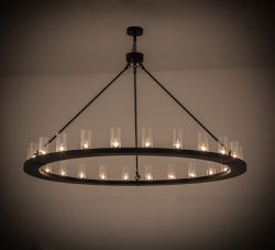 72"W Loxley 24 Lt Chandelier