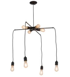 30"W Alva 8 Lt Chandelier