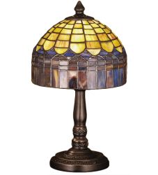14"H Tiffany Candice Mini Lamp