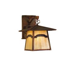 12"W Stillwater Mountain View Hanging Wall Sconce