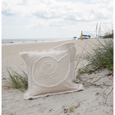 Nautilus Canvas Sea Pillow