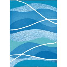 Tranquility Bay Indoor Outdoor Hand Hooked Area Rug, 5 X 7 Ft.