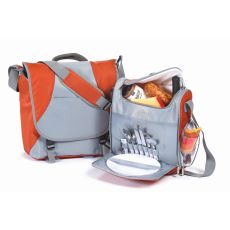 Nylon Flex Two Person Picnic Set, Copper/Steel
